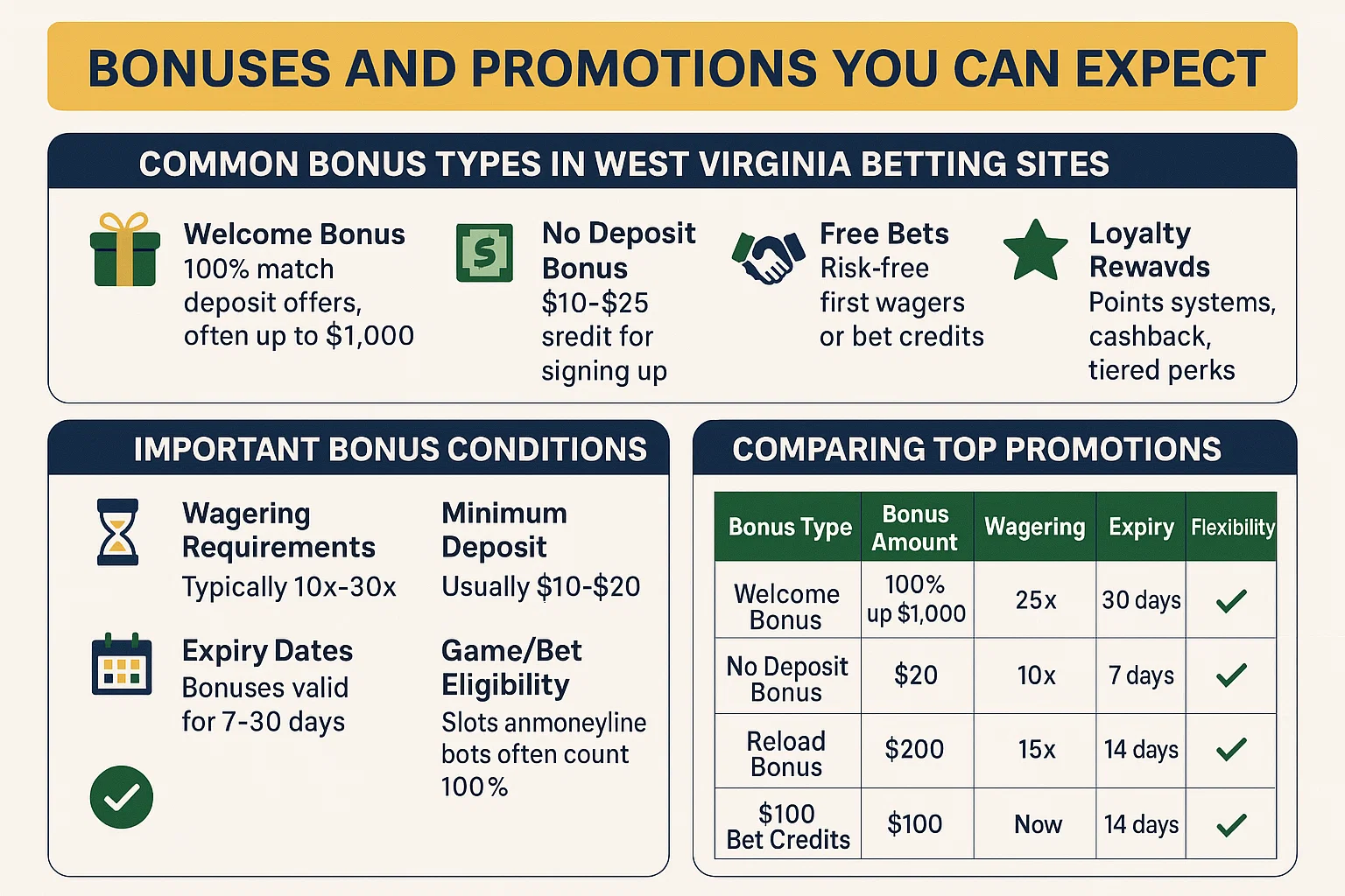 Bonuses and Promotions You Can Expect
